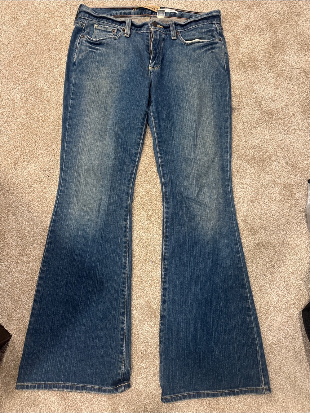 Old Navy Dark Blue Flare Jeans
